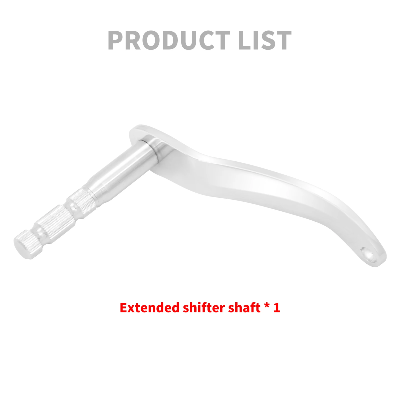 New Motorcycle Gear Extended Shifter Shaft Rod Lever Arm For Harley Softail Heritage Sport Glide FLSB Fat Bob Slim 2018-2025 view 4