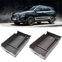 Tucknbox Car Accessories For Chevy Chevrolet Equinox Center Console Organizer Armrest Storage Box Case Tray 2018-2021 2022 2023