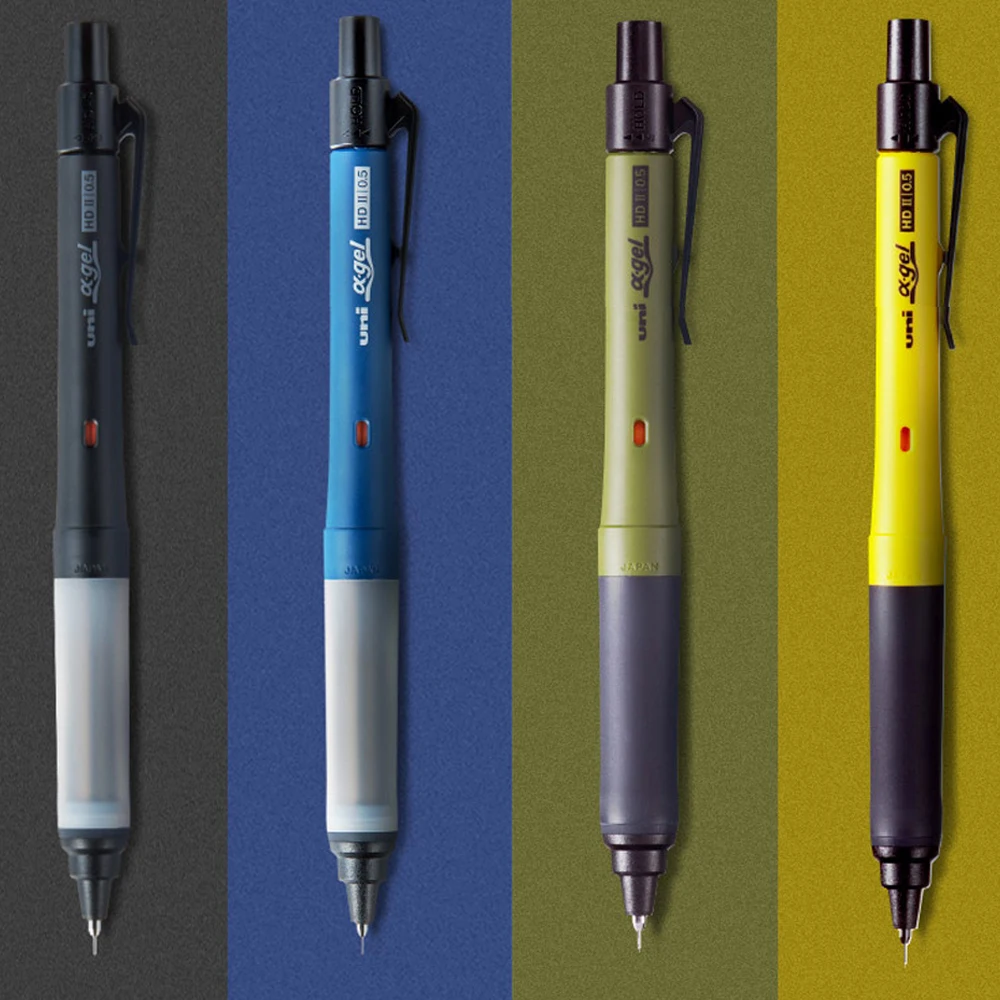 Japan Uni Mechanical Pencil 1009GG Lapices 0.3MM/0.5MM Alpha-Gel Switch Hold & Kuru Toga Automatic Pencils Anti-Broken Core image 6