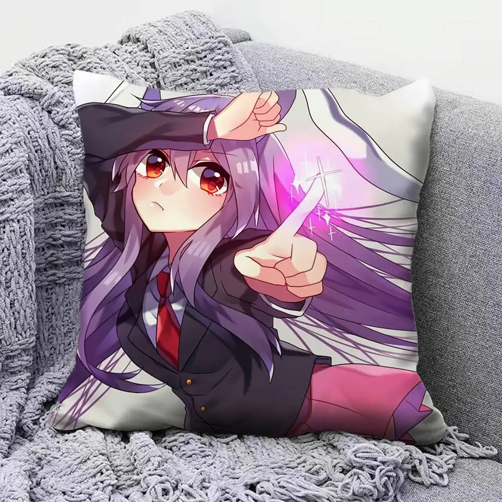 Reisen Udongein Inaba TOUHOU Porject Pillow Covers, Home Sofa Cushion Covers and Aecorative Custom