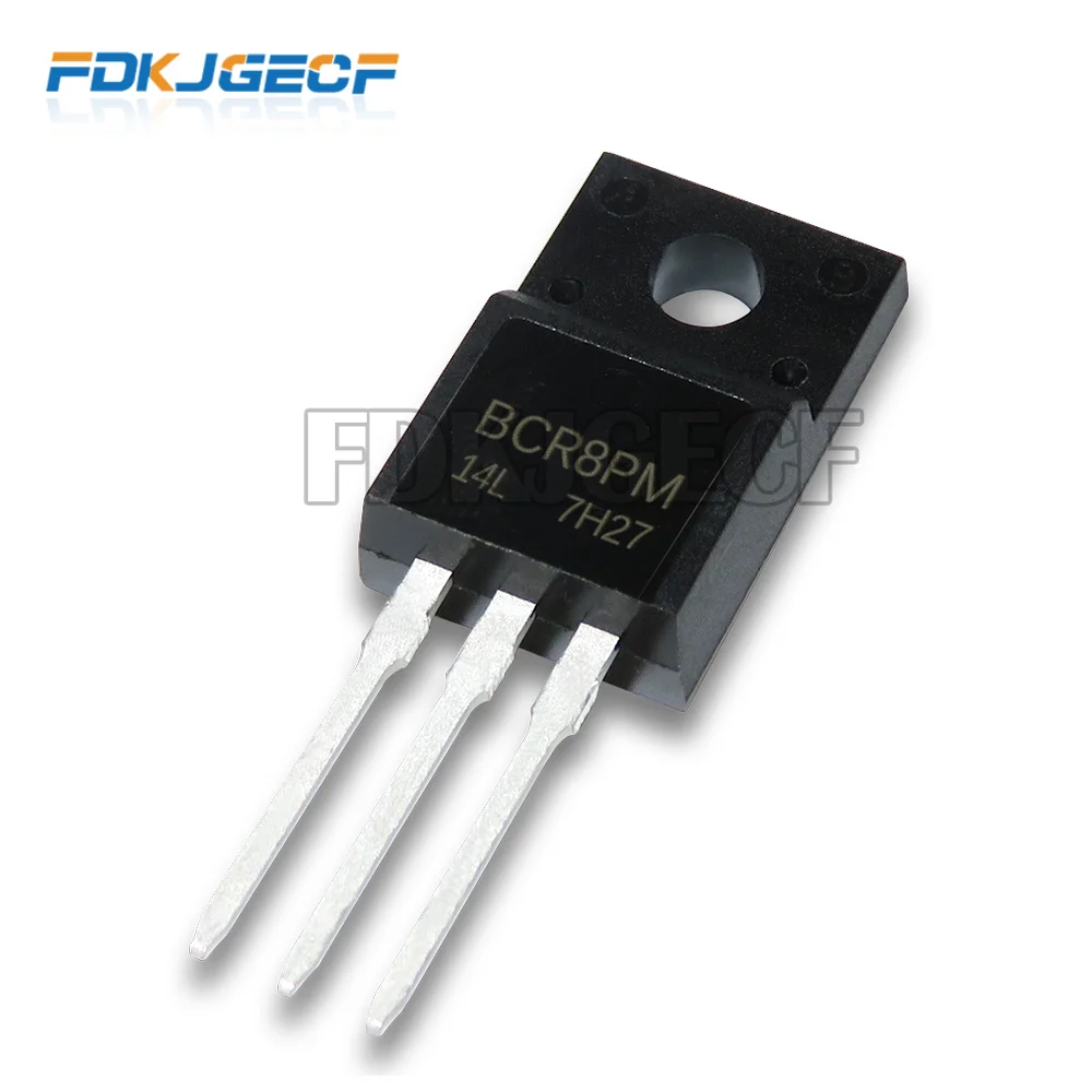 10pcs BCR8PM-14L TO-220F BCR8PM TO-220 600V 16A