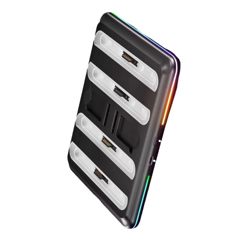 4 1 충전 스탠드 스테이션 액세서리 무선 컨트롤러 액세서리 용 전문 충전 크래들 도크