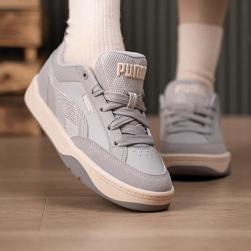 Puma Men's and Women's Shoes Original Retro Fashion Wear-Resistant Anti-Slip New Outdoor Sports Casual Skate Shoes 406463-02-2