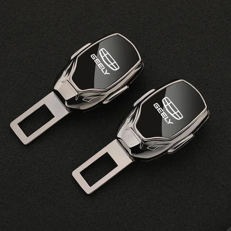 Car Seat Belt Extension Plug Metal Seat Belt Clip Adjustable Extender For GEELY Coolray Aktie Tugella Atlas GC6 Auto Accessories view 2