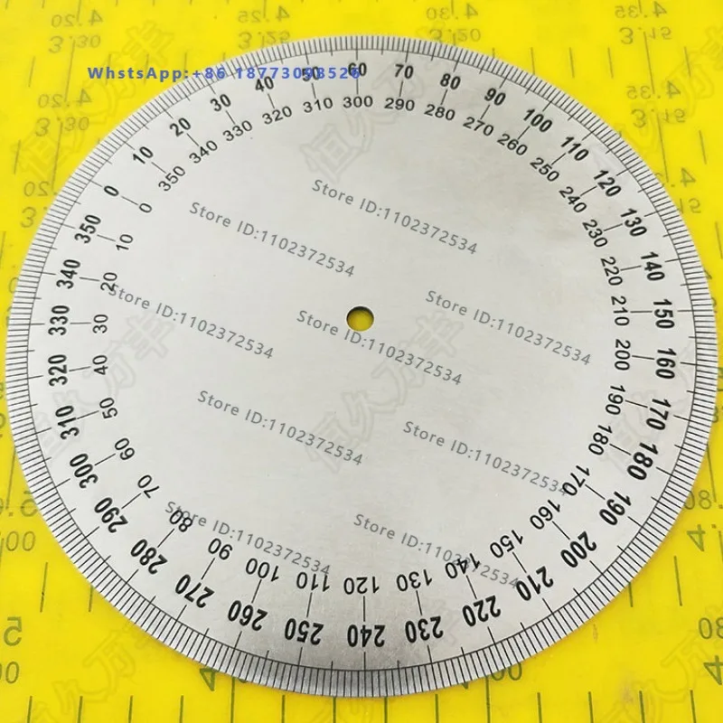 Scale dial mechanical accessories stainless steel disc industrial measurement 160 # 6 # 2 # 116