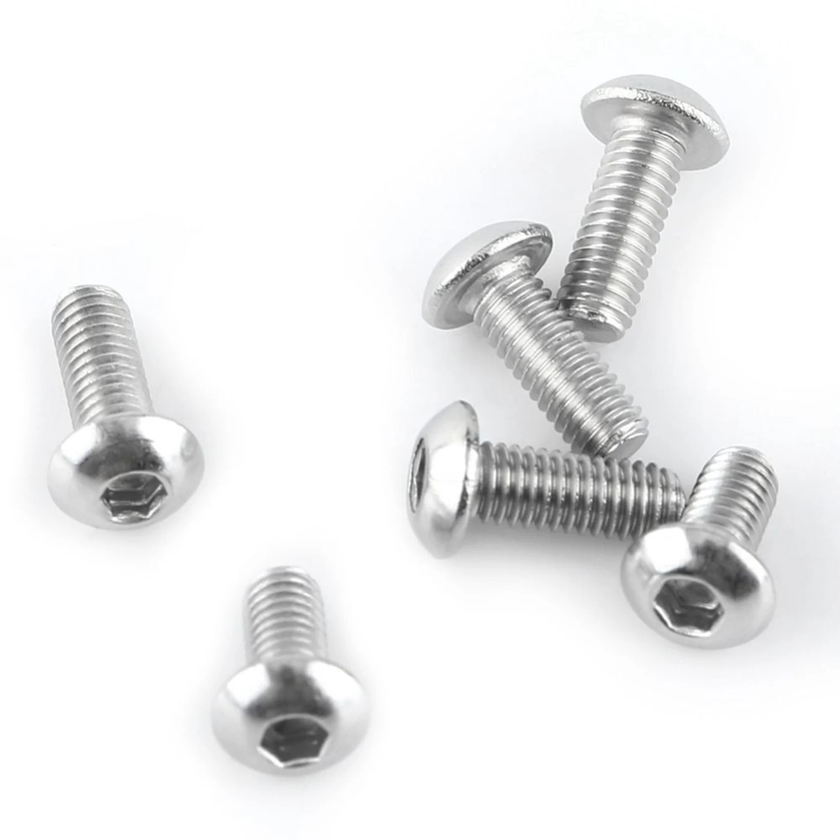 

A36T-1700Pcs M3 Hex Socket Screw Nut Stainless Steel M3 Screws Nuts Assortment Kit Fastener