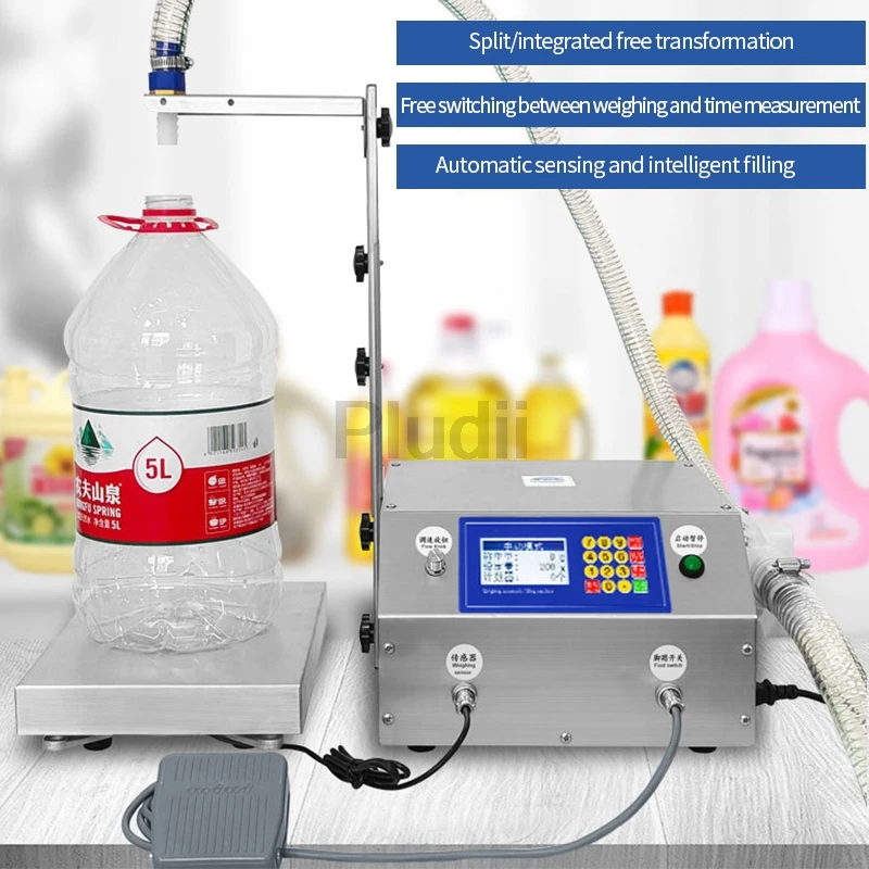 

Automatic Dispensing Filling Machine Flow Weighing Honey Sesame Sauce Edible Oil Glue Viscous 15g-30KG Liquid Filling Machine