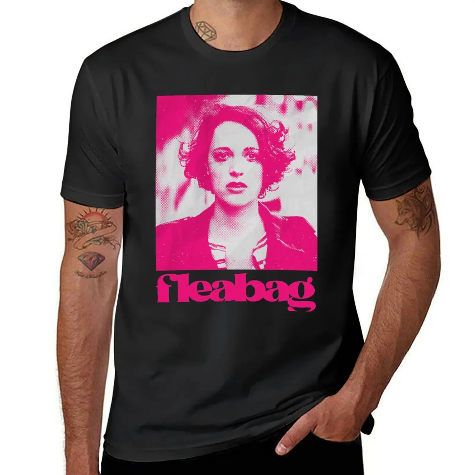 fleabag by phoebe waller bridge T-Shirt customizeds cute tops animal prinfor boys for a boy mens t shirts