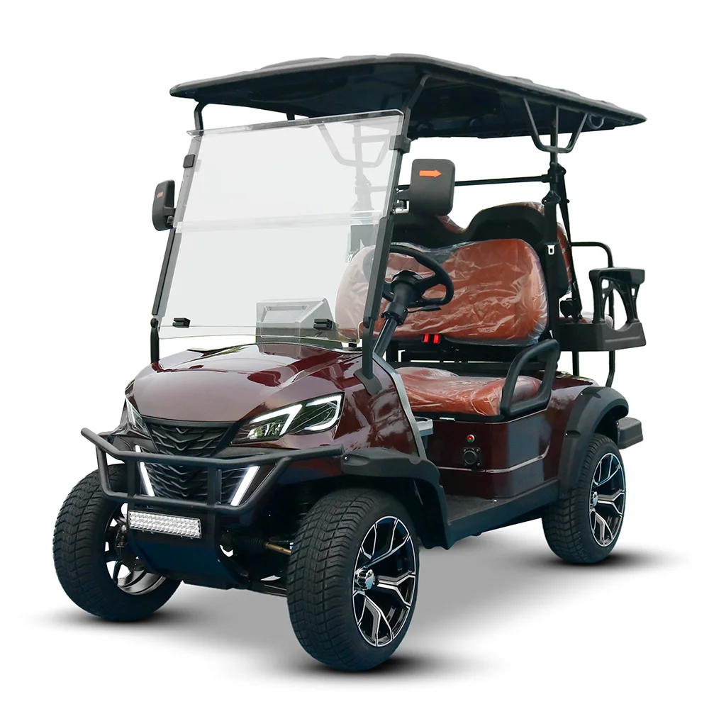 Electric Utility Vehicle 4 Seats Off-road  Electric Golf Cart Lithium Battery Wholesale 4 Seaters Golf Electric Vehicle