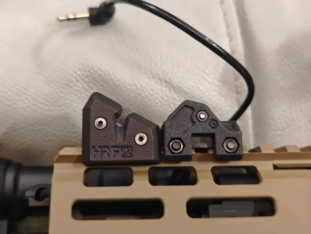 Picture 7: Hrf Ramp Module Button Bracket Installation Remote Control Button Base (Excluding Any Switches)
