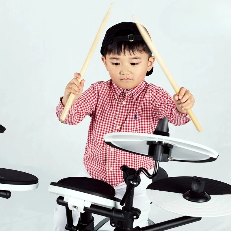 Children's entry professional electronic drum beginner household electric drum kit