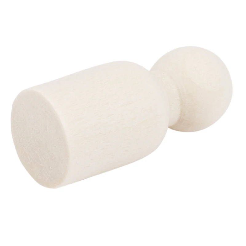 Muñeca familiar de madera sin pintar, muñeco de boda, decoración de bebé, garabatos, hombre de madera, 100 piezas