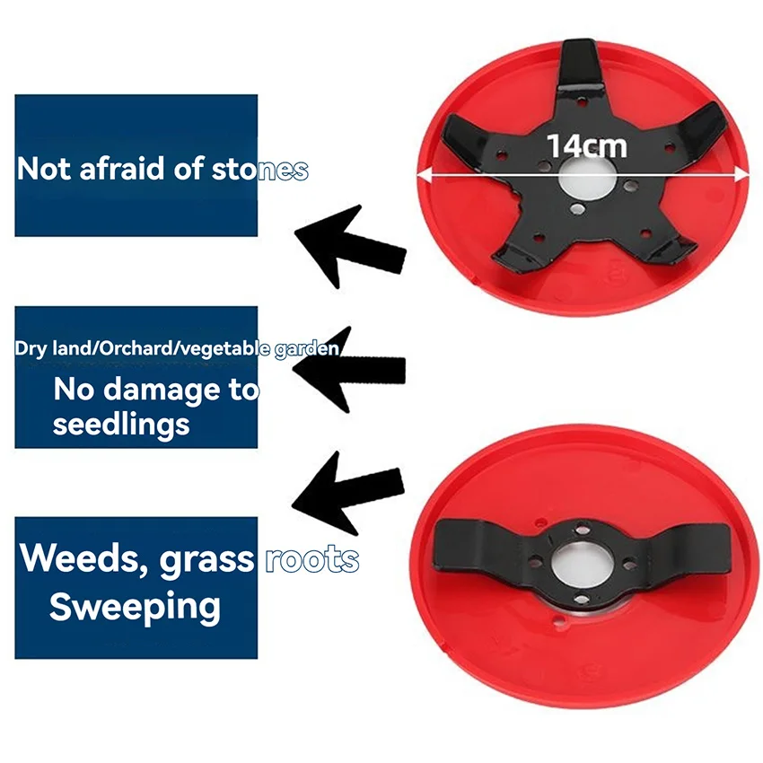 Cabezal de corte de césped multifuncional, disco de deshierbe, cortador de malas hierbas, herramienta de jardín, cortacésped, cabezales batidos, accesorios
