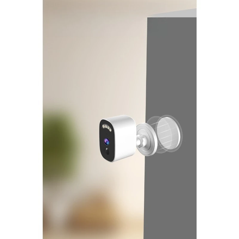 Camera plug-in-free door wireless monitoring, home remote indoor and outdoor high definition solar energy without network