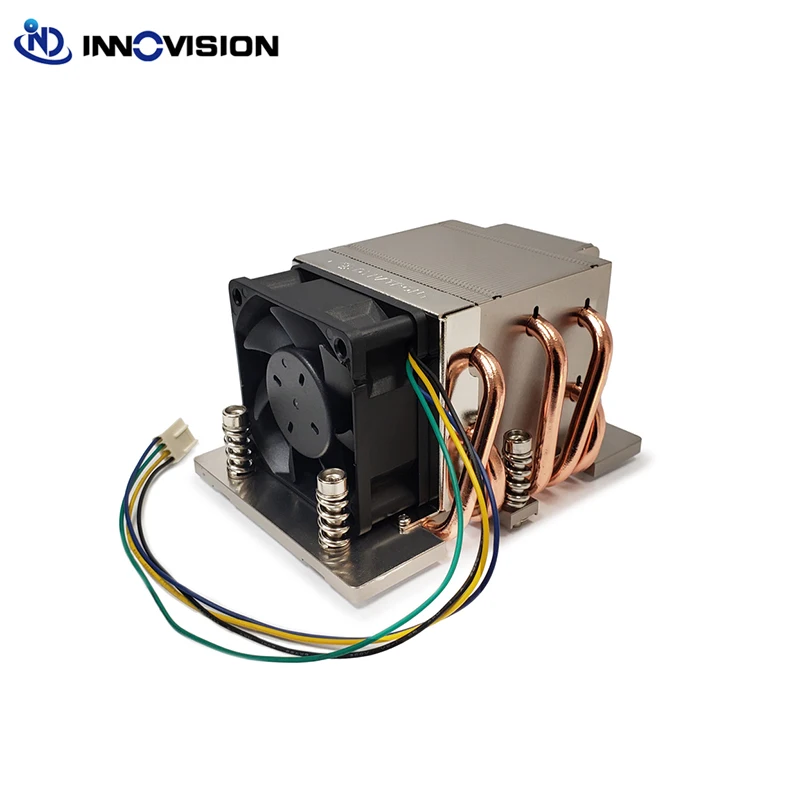Factory Sale 2U Cooler with 5 Copper Tubes for AMD Genoa Socket SP5 Radiator TDP460W J10 Active Server CPU Heatsink