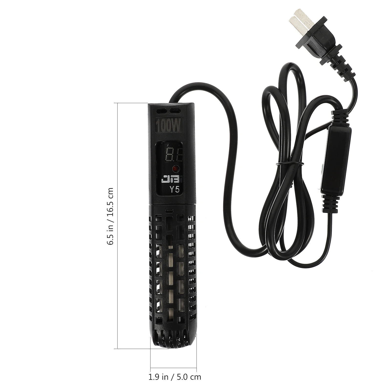 

Premium Fish Tank Heater Submersible Adjustable Heating Rod Eu Plug Aquarium Accessories Constant Temperature Stick Water