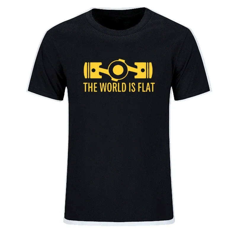 Summer world is flat engine T-shirt short sleeve T-shirt New style men o collar cotton T-shirt simple fashion quality clothing