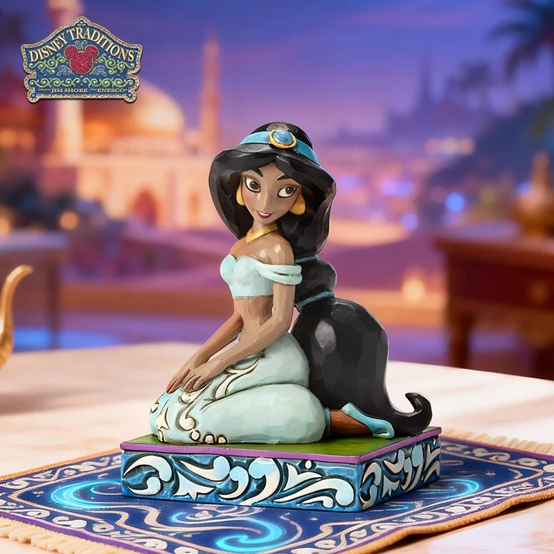

Коллекционная фигурка принцессы Жасмин ручной работы от Jim Shore, серия Disney Traditions, декор для рабочего стола в стиле Аладдина, подарок для фанатов Disney