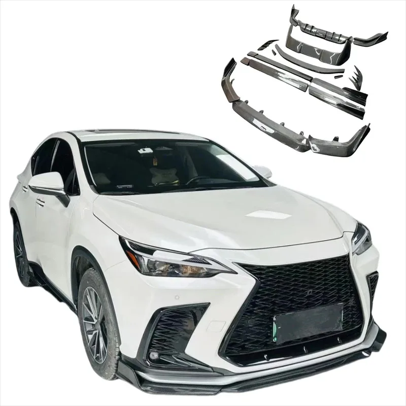 Factory PriceAT Style Carbon Fiber Body Kit for  Nx 2022-2025 Front Lip Skirt Rear Diffuser Spoiler Wide Body Kit