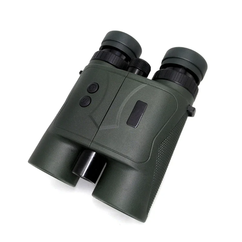 10x42 Binoculars with rangefinder laser Hunting BAK4 Prism FMC HD Professional Powerful Telescope