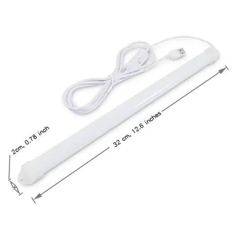 Luz de escritorio Lámpara de lectura magnética USB Dormitorio LED Iluminación nocturna Tubo de protección ocular Gabinete Espejo Estudiante Oficina Mesa de estudio