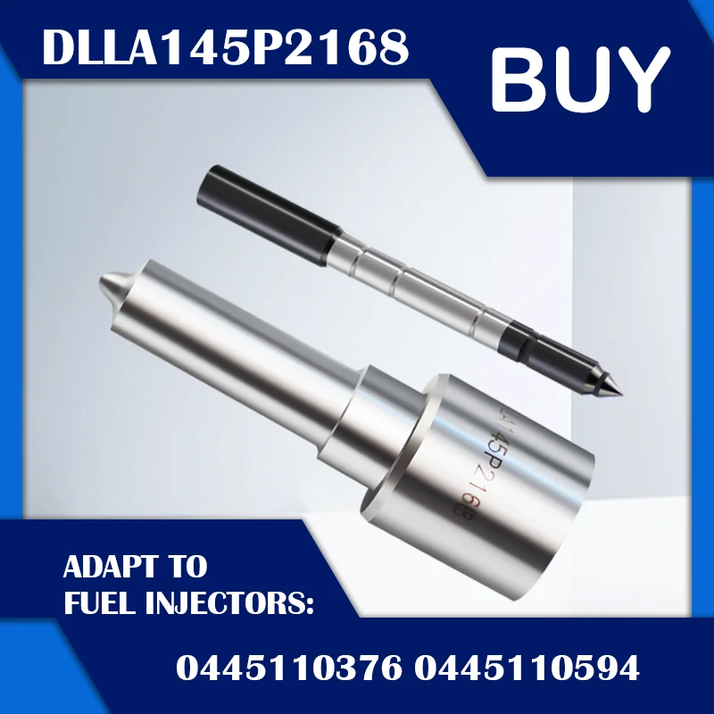 Common Rail Euro III Fuel Spray Nozzle DLLA145P2168 Diesel Injector Parts (Injector Model: 0445110376) Suitable For Bosch LG0142
