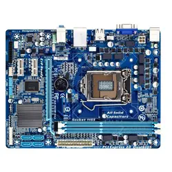Motherboard GA-H61M-DS2 Desktop For H61 Socket LGA 1155 i3 i5 i7 DDR3 16G uATX UEFI BIOS H61M-DS2
