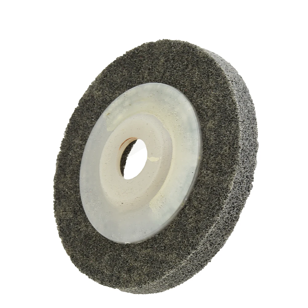 Tool Buffing Wheel Dark Gray Abrasive Flap Metal Wood Polishing Buffing Wheel Pad Disc Angle Grinder 1pcs Part