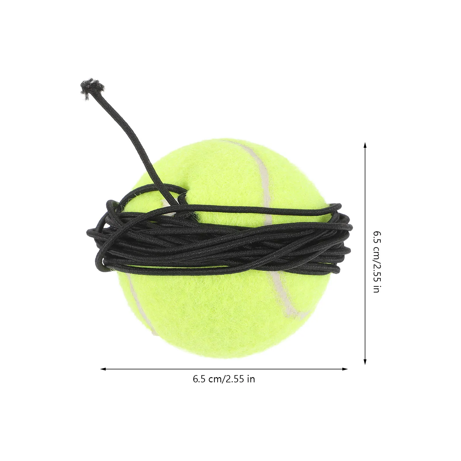 

2pcs Tennis Interactive Training Rubber Stress Relief Play Pet For Dogs Small Outdoor Sports Train Dog Interactive Ball Dog