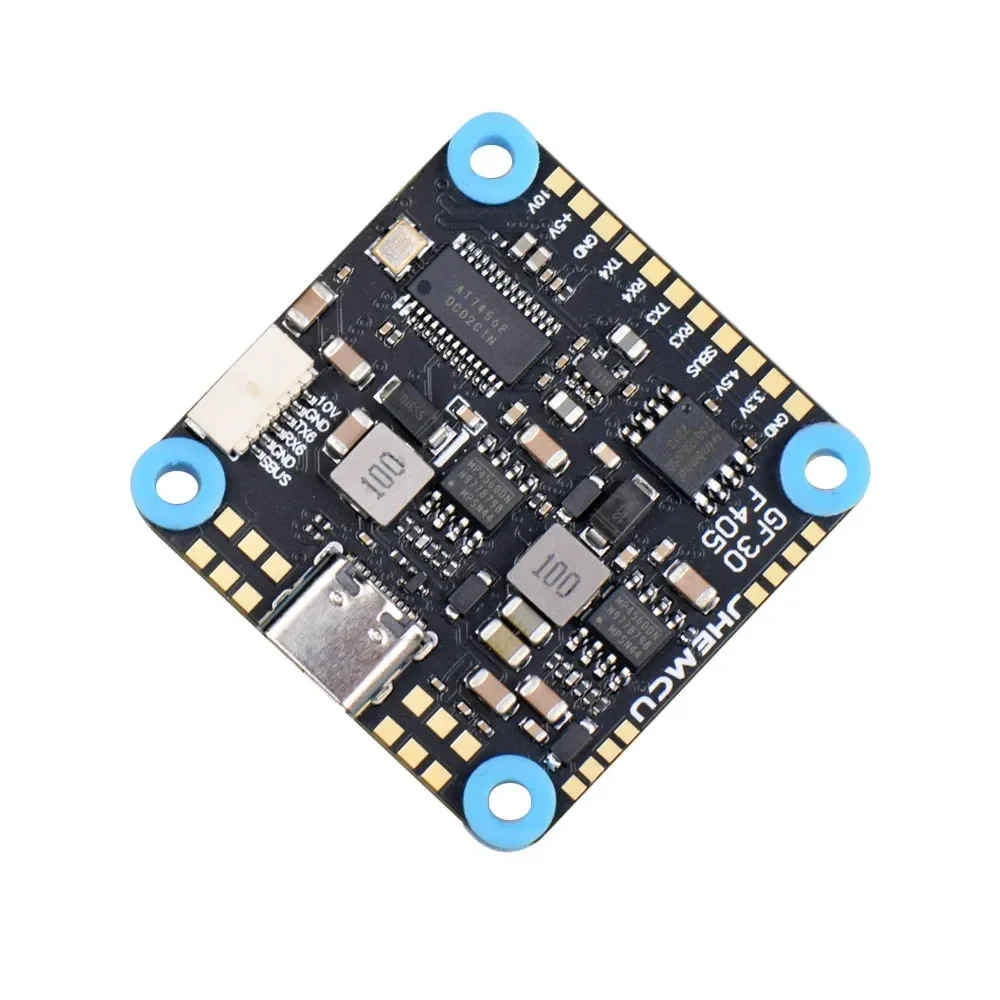 JHEMCU GF30F405-ICM Baro OSD BalckBox 5 в 10 в Dual BEC F405 Контроллер полета 3-8S 30x30 мм для FPV беспилотных летательных аппаратов DIY части