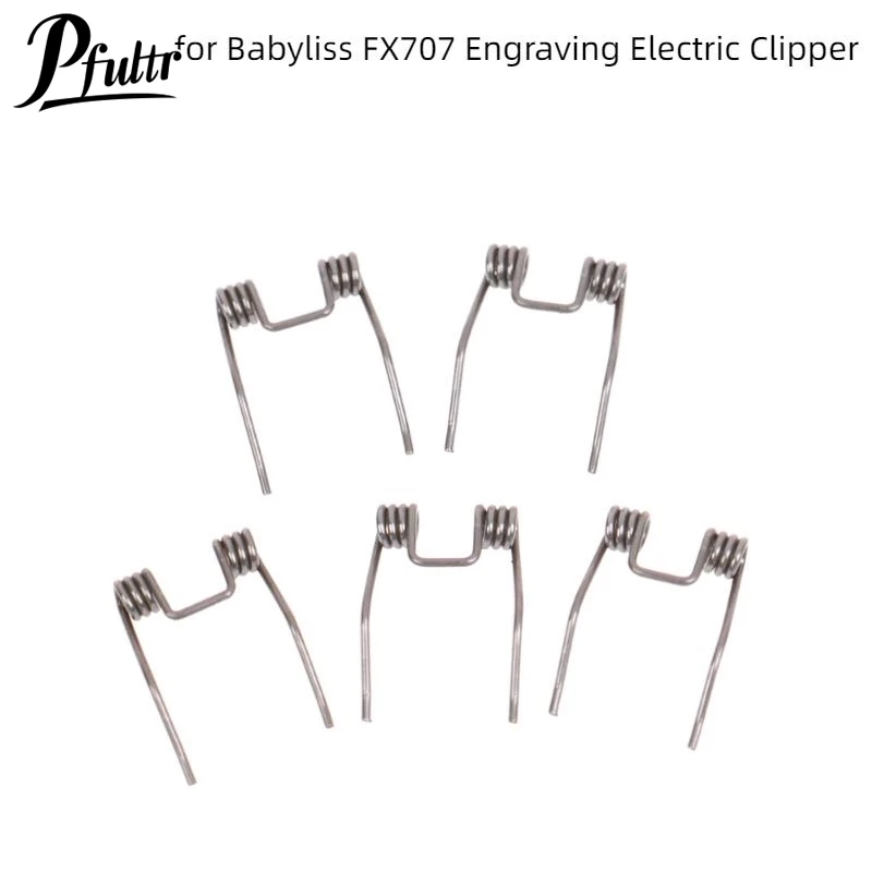 5Pcs/lot For FX707 Hair Clipper Trimmer Tension Spring Engraving Electric Hair Cutting Machine Parts Accessories