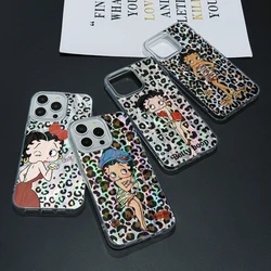 Leopard Print Phone Case for Samsung Galaxy A73 A72 A55 A54 A53 A52 A34 A33 A32 A31 A23 A14 A13 4G 5G Feather B-Bettys Cover