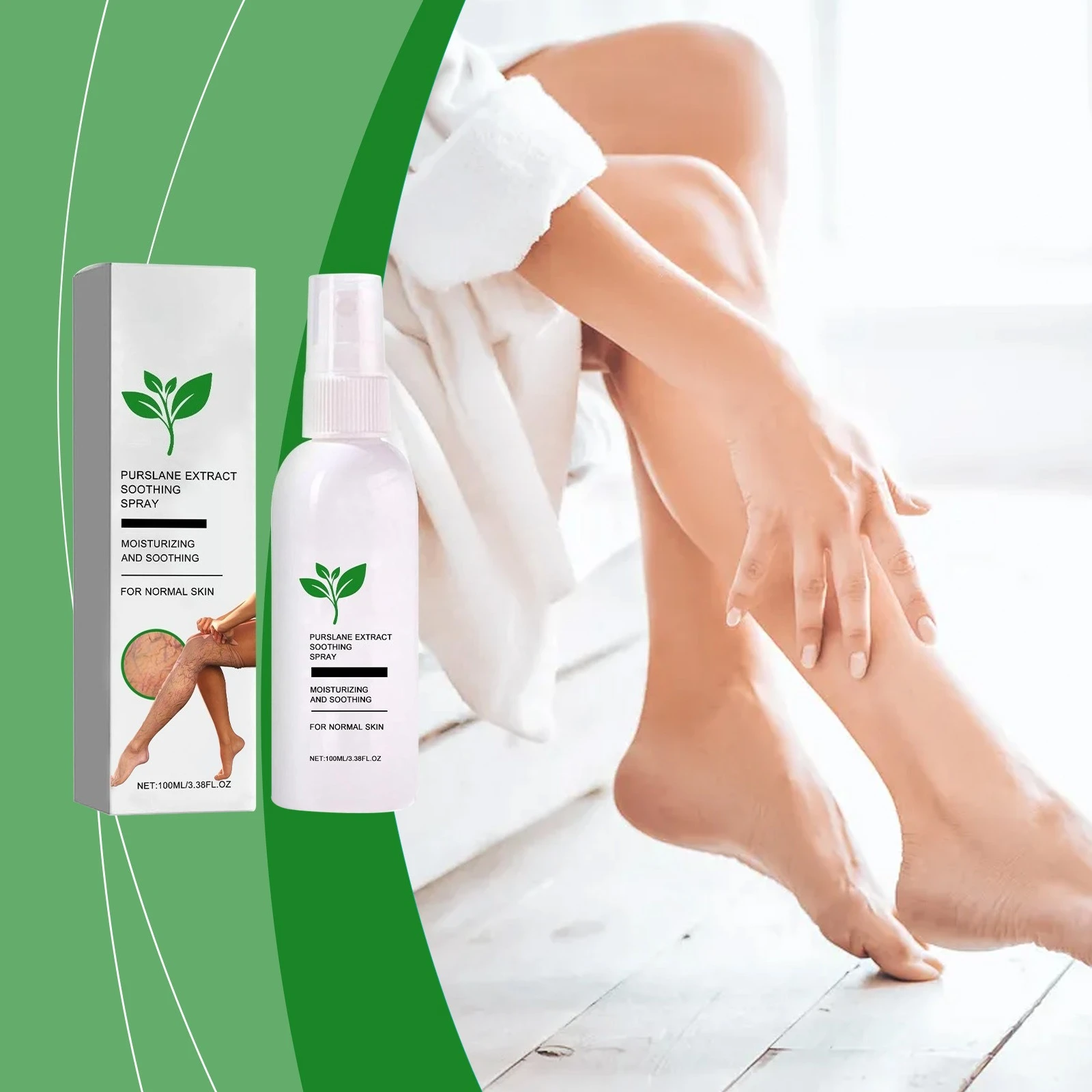 

New Leg Care Spray for Daily Comfort Leg Relief Mild Ingredients Massage Care Spray Health Care