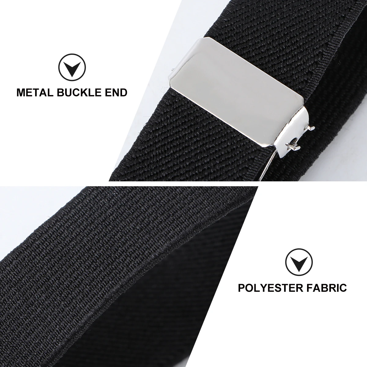 

1 Pair Stretchy Armband Sleeve Ring Elastic Armlet Unisex Bracelet For Women Men Simple Arm Jewelry