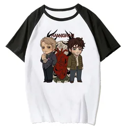 Hannibal t-shirts women funny anime Tee girl anime manga comic clothing