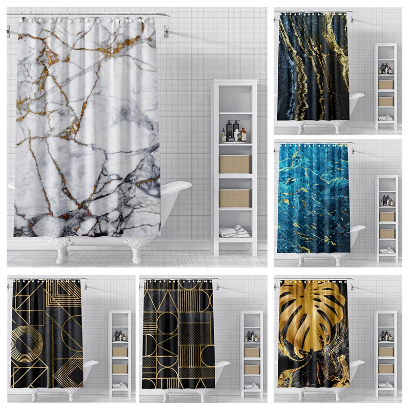 Home shower curtains for bathroom waterproof fabric Modern Nordic style bathroom Curtains shower curtain 180x200 240x180 aaaa