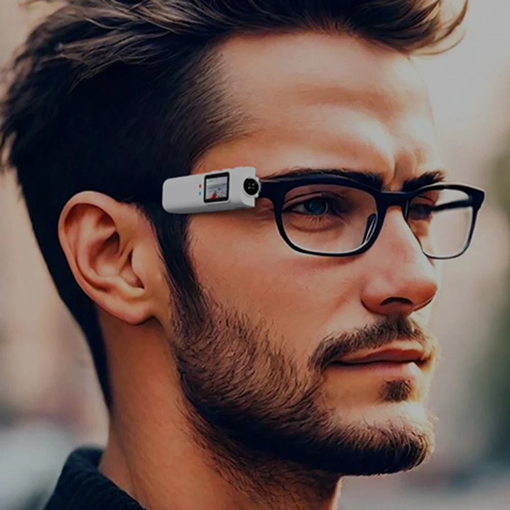 

2.7K HD Glasses Camera WiFi Motorcycle Action Cam 250mAh Battery Sports DV DVR Video Recorder Sound Recording for Driving Hiking