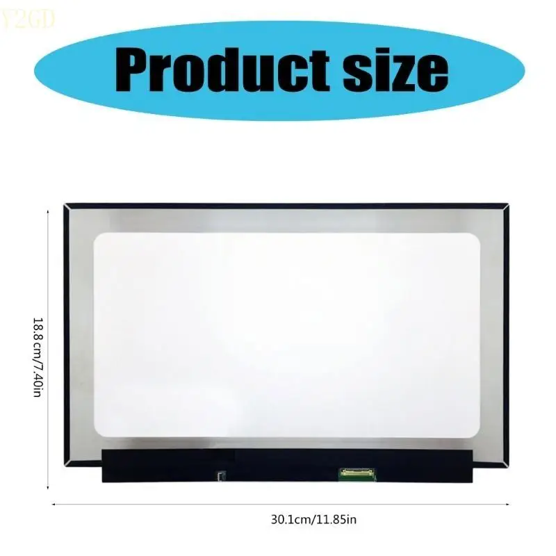 Y2GD High Resolution 13.3inch IPS LCD Laptop Screen Paneel voor N133HCE-G52 vervanging