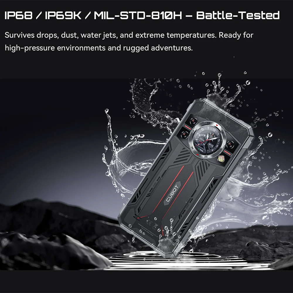New CUBOT Kingkong 11 5G Rugged Phone 6.72