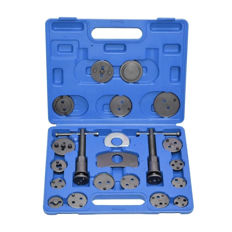 TBTOOLS Car Auto 18pcs Universal Front and Rear Caliper Disc Brake Caliper Piston Rewind Wind Back Repair Tool Kit Sets TB122