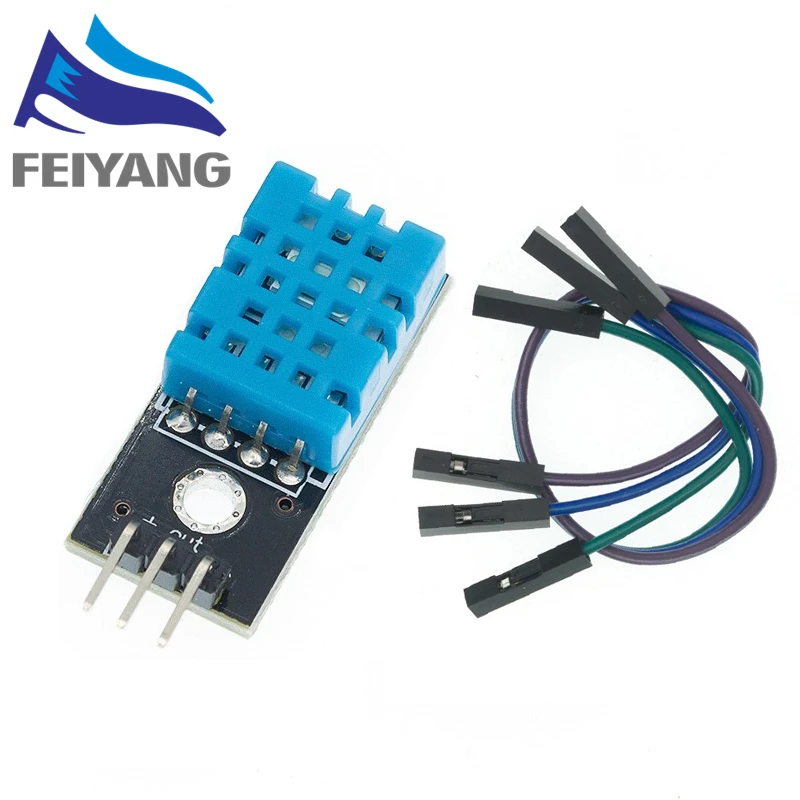Smart 3pin KY-015 DHT-11 DHT11 Digital Temperature And Relative Humidity Sensor Module + PCB for Arduino DIY Starter Kit