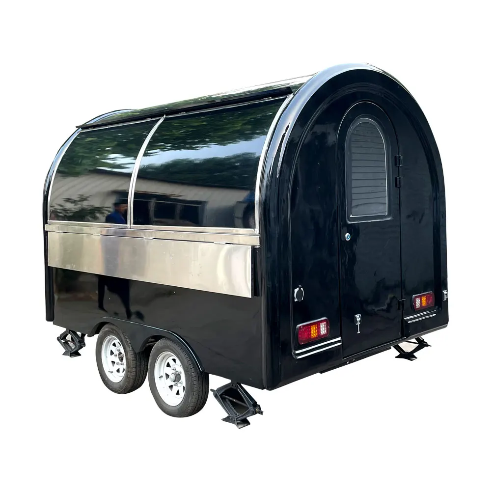 2023 Best Selling Outdoor Food Truck with Full Kitchen Concession Food Trailer Mobile Fast Food Trailer