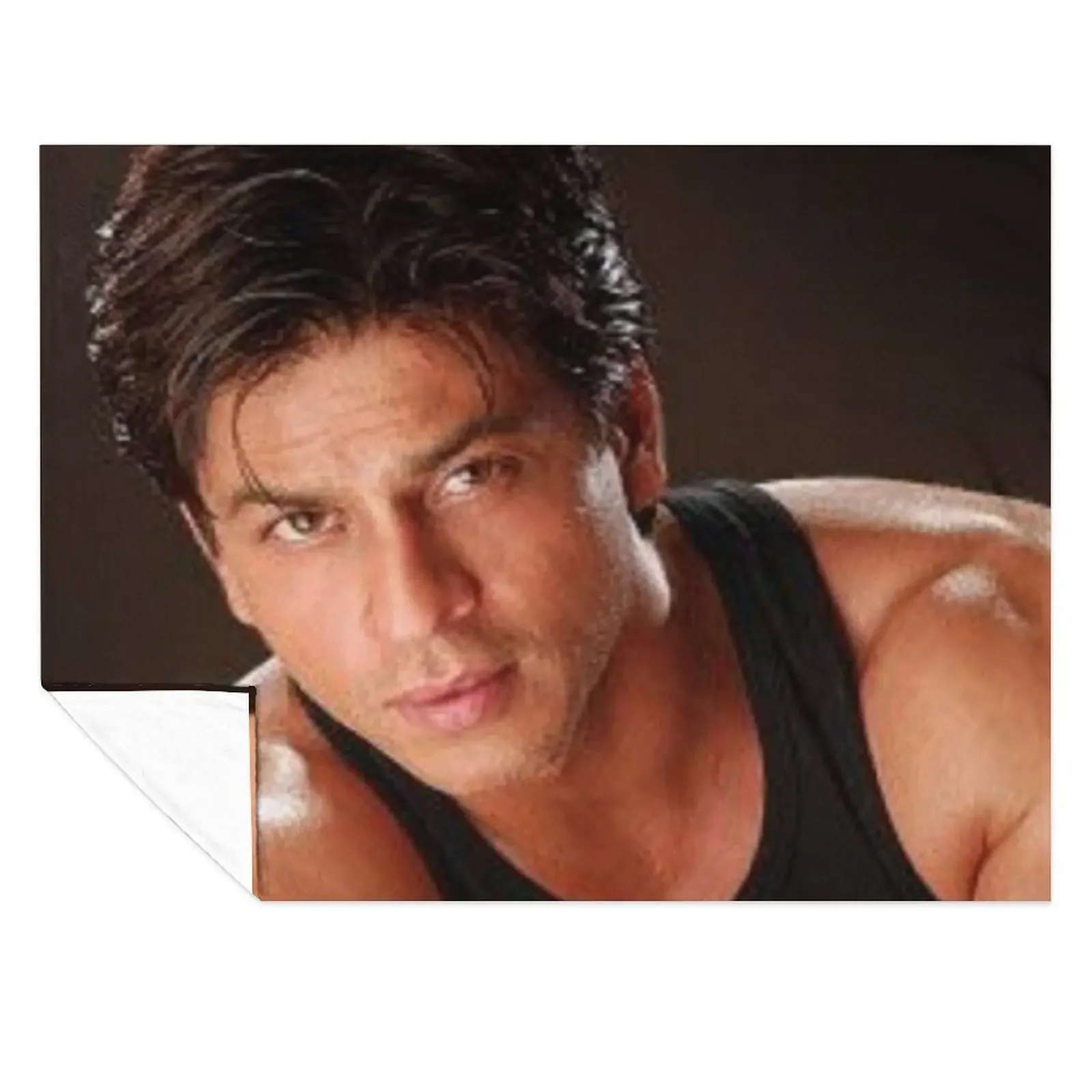 

shahrukh khan Throw Blanket Weighted Multi-Purpose Flannels Soft Beds Blankets