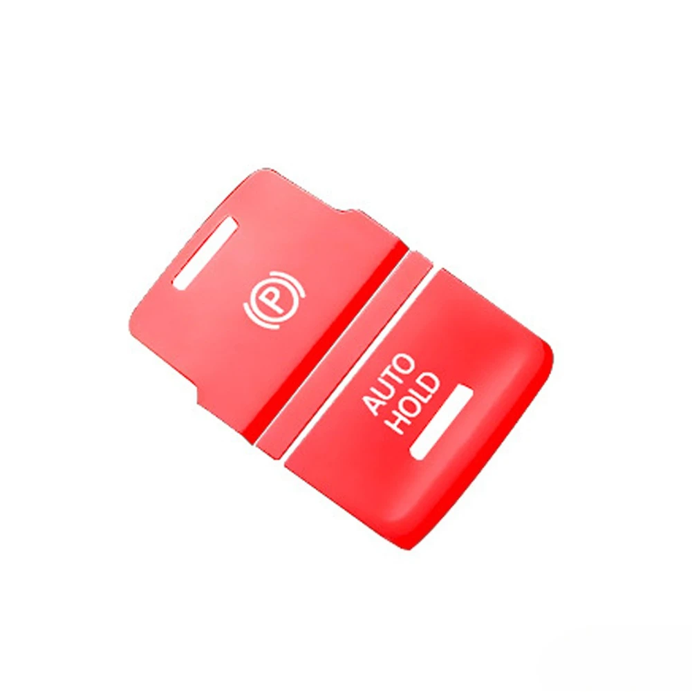 سيارة فرملة اليد السيارات عقد P التبديل غطاء أزرار غطاء الكسوة حماية التصميم اكسسوارات لشركة فولكس فاجن جولف 7 7.5 MK7 في 2015-2019 #1