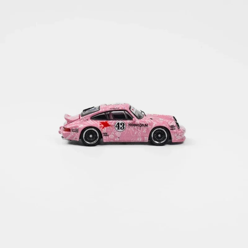 HobbyGérx-Modèle réduit de voiture, Singer 930 Turbo Study Cigar43, couleur rose, moulé sous pression, DCM 1:64