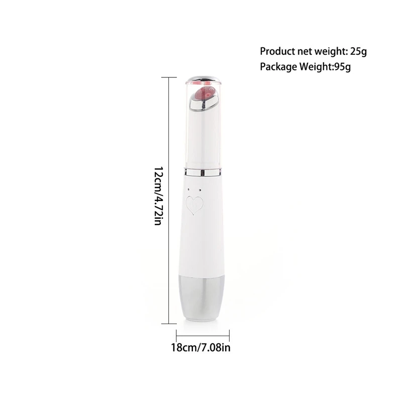Dispositivo di bellezza per massaggiatore per occhi riscaldato a LED con vibrazione di raffreddamento per la rimozione del gonfiore delle occhiaie Strumento per la cura degli occhi antietà