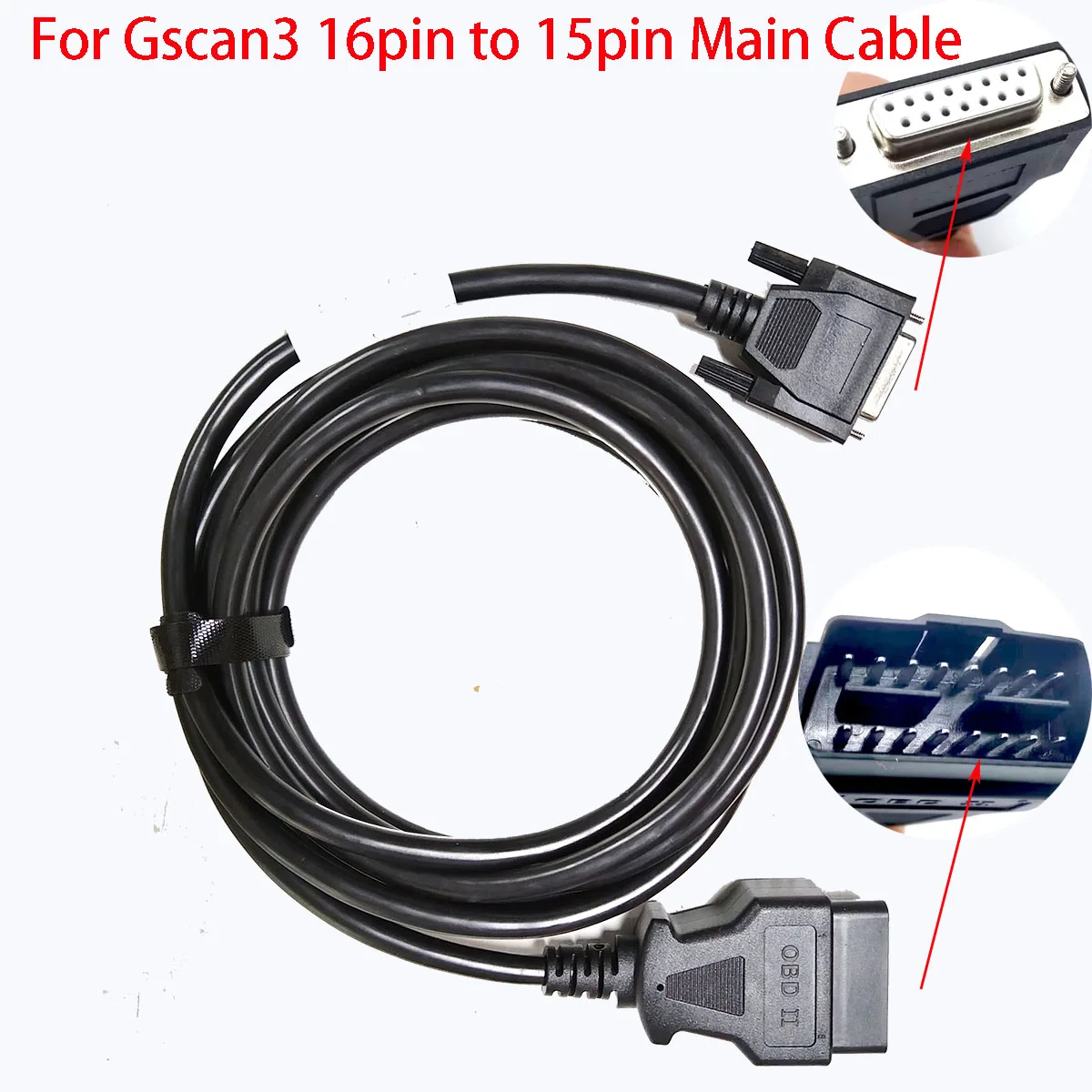 

for Gscan3 Main Cable 16PIN to 15pin OBD2 Diagnostic Cable Line for G1PDDCA001/G1PDDCA006 Diagnostic Tools Main Line for Gscan 3