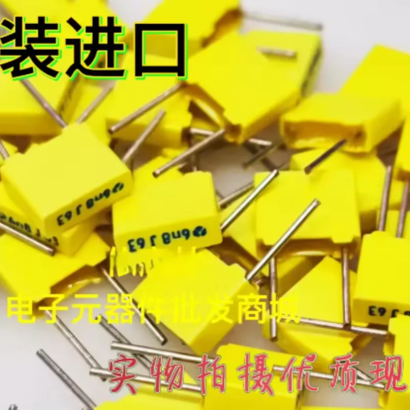 50pcs Original imported CBB calibration capacitor 682J 6800PF 6n8J 63V AV 100V