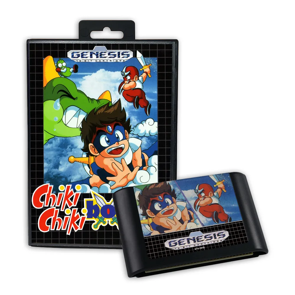 

Retro Chiki Chiki Boys 16bit game cartridge for Sega Genesis Megadrive video game consoles