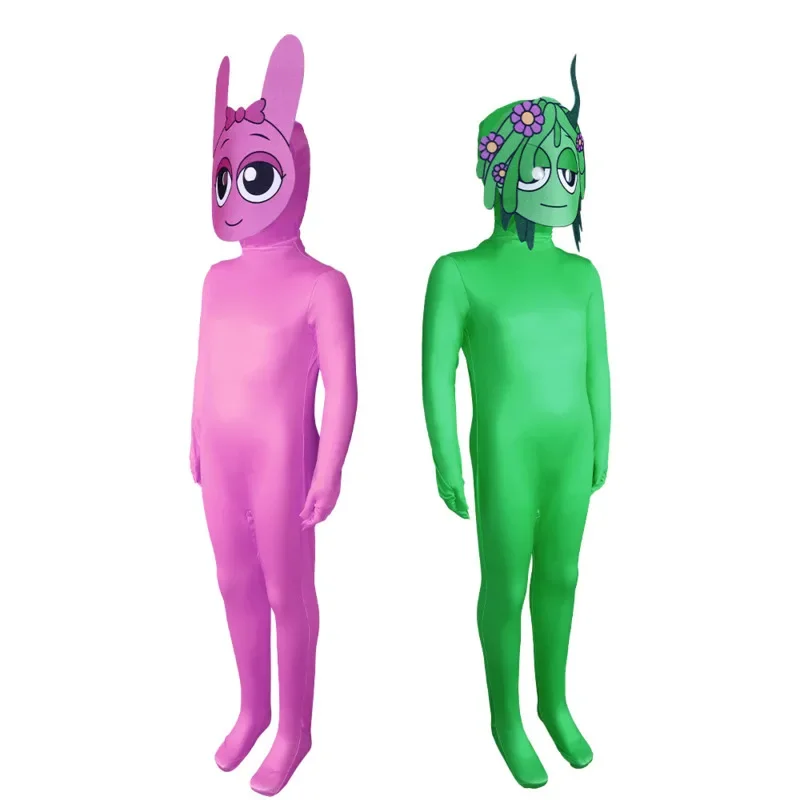 الدب البيت لطيف صندوق الإيقاع تأثيري حلي الحيوان Sprunki Wenda Oren Raddy ارتداءها بذلة قناع الأطفال A2025 PPT01..